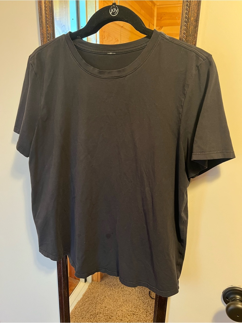 Women’s Lululemon Black Crewneck T-Shirt
